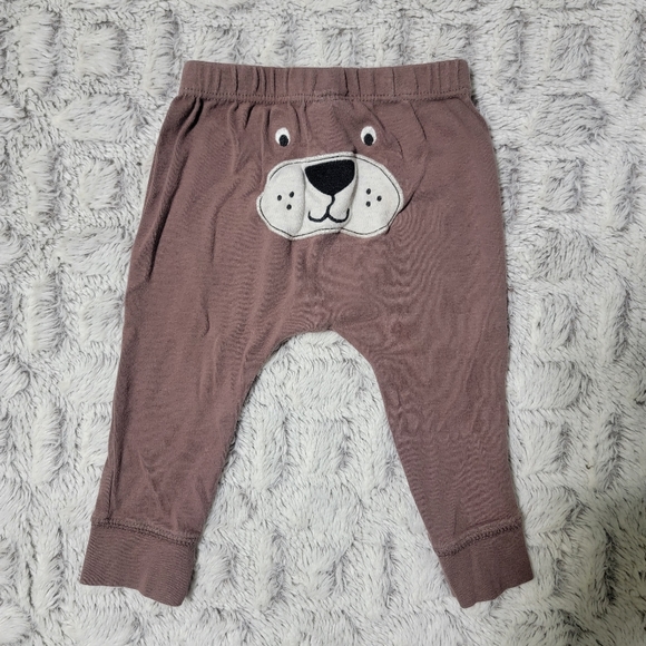 Carter's Lion Butt Brown Pants - Size 9M - Picture 1 of 7